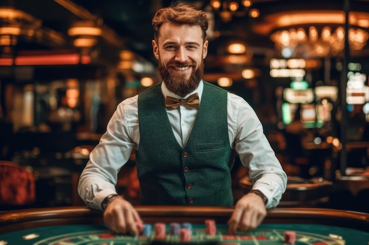 Dragon Tiger Live dealer interface on kode sdy showing card reveal and live chat